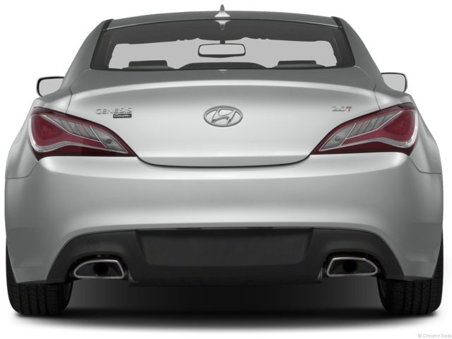 2014 Hyundai Genesis Coupe 2dr Rear-wheel Drive 2.0T 113-Rear Profile