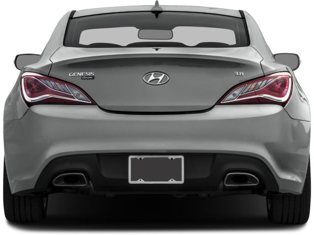 2016 Hyundai Genesis Coupe 2dr Rear-wheel Drive 3.8 Base 113-Rear Profile