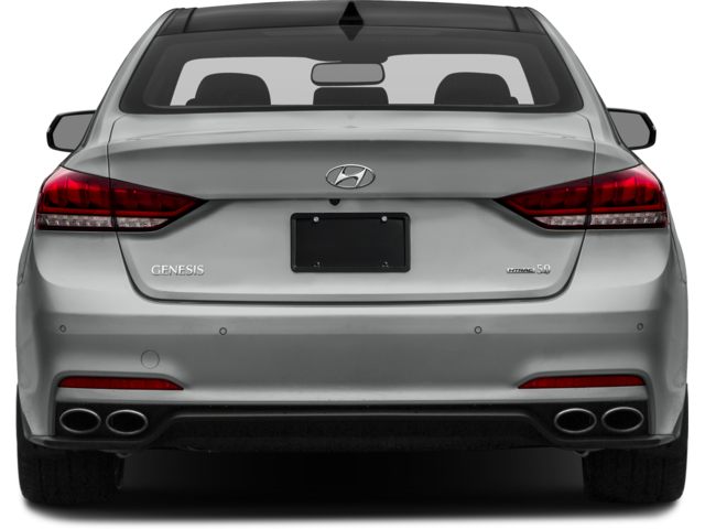 2015 Hyundai Genesis 4dr Rear-wheel Drive Sedan 3.8 113-Rear Profile