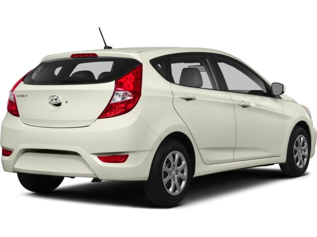 2014 Hyundai Accent 4dr Hatchback GS 102-3/4 Rear Glamour