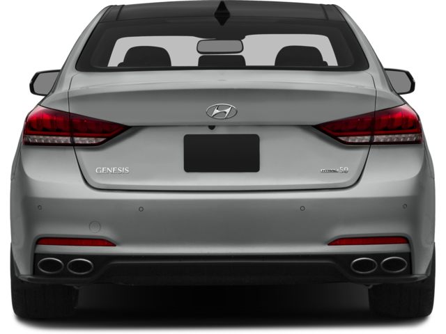 2015 Hyundai Genesis 4dr Rear-wheel Drive Sedan 5.0 113-Rear Profile
